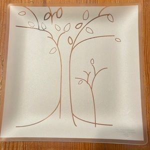 Trees Plate